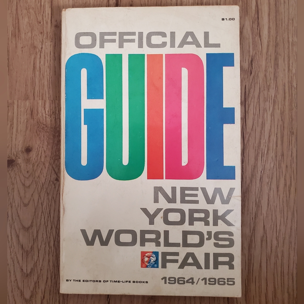 Official Guide New York World's Fair 1964-1965, nice ads, VINTAGE